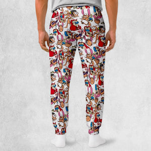 Insane Style The Ren and Stimpy Show Sweatpants