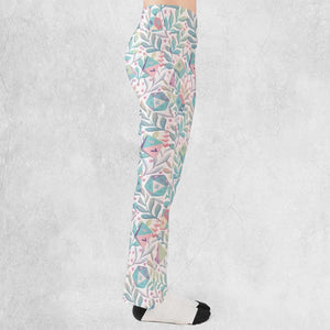 Dice Flower Soft DnD Flare Leggings