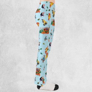 Bedknobs and broomsticks Characters Flare Leggings