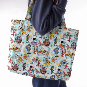 Cereal Favs Large Scale Large Tote Bag