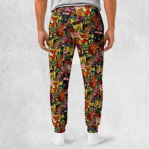 Vintage Science Fiction Sci-Fi Sweatpants