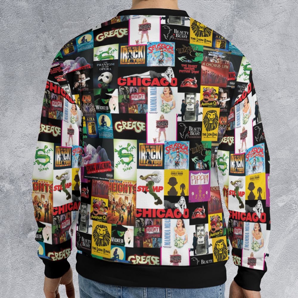 All-over Print Sweatshirt - QNTVFF3C -  - 2