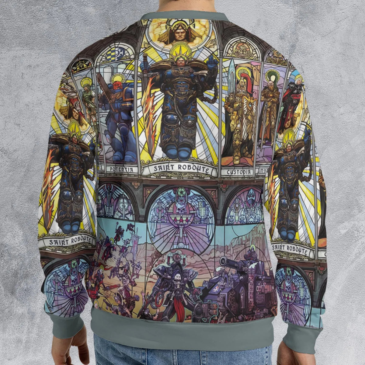 WH40K Library All-over Print Sweatshirt