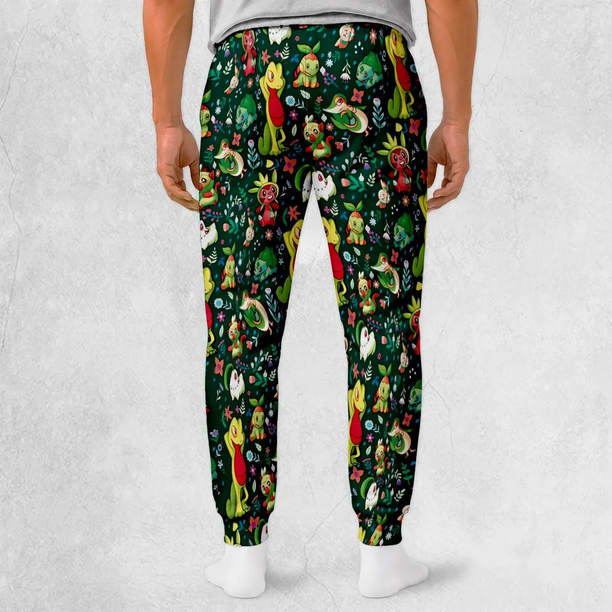 Grass Type Pokemon Sweatpants