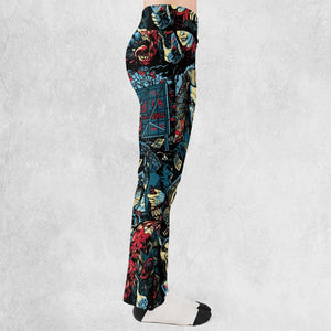 The Lost Boys Eighties Vampire Horror Flare Leggings