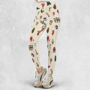 Wacky Races Characters Legging