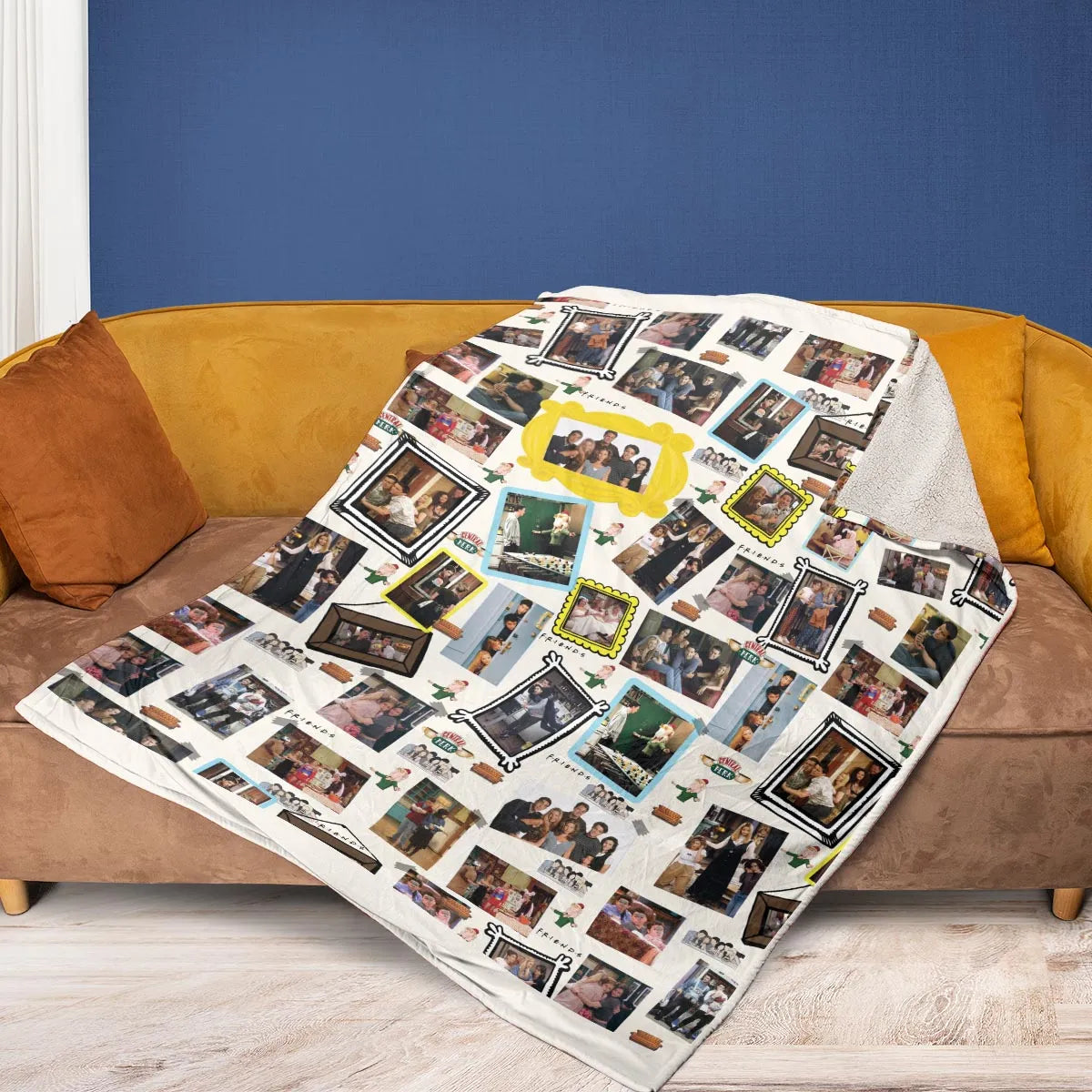 FRIENDS Fleece Blanket