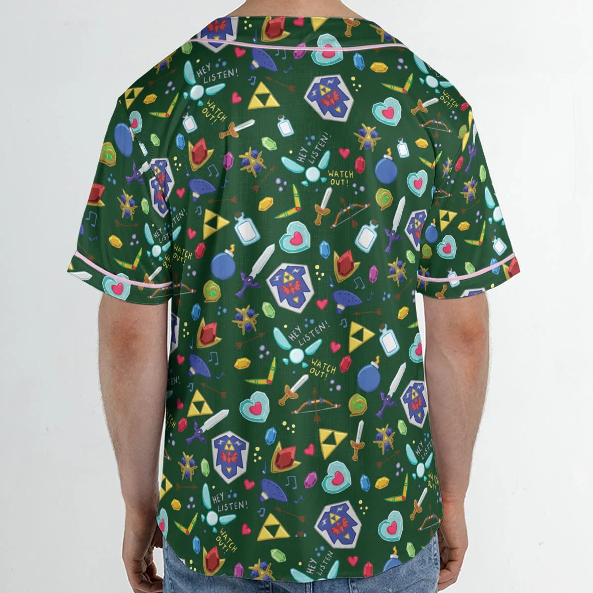The Legend Of Zelda Unisex Baseball Jersey