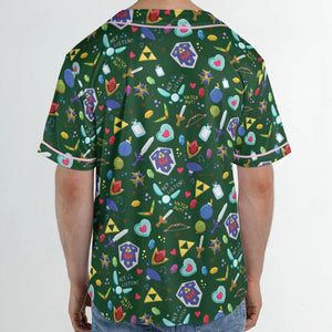 The Legend Of Zelda Unisex Baseball Jersey