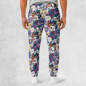 Ghost Friends Pokemon Sweatpants