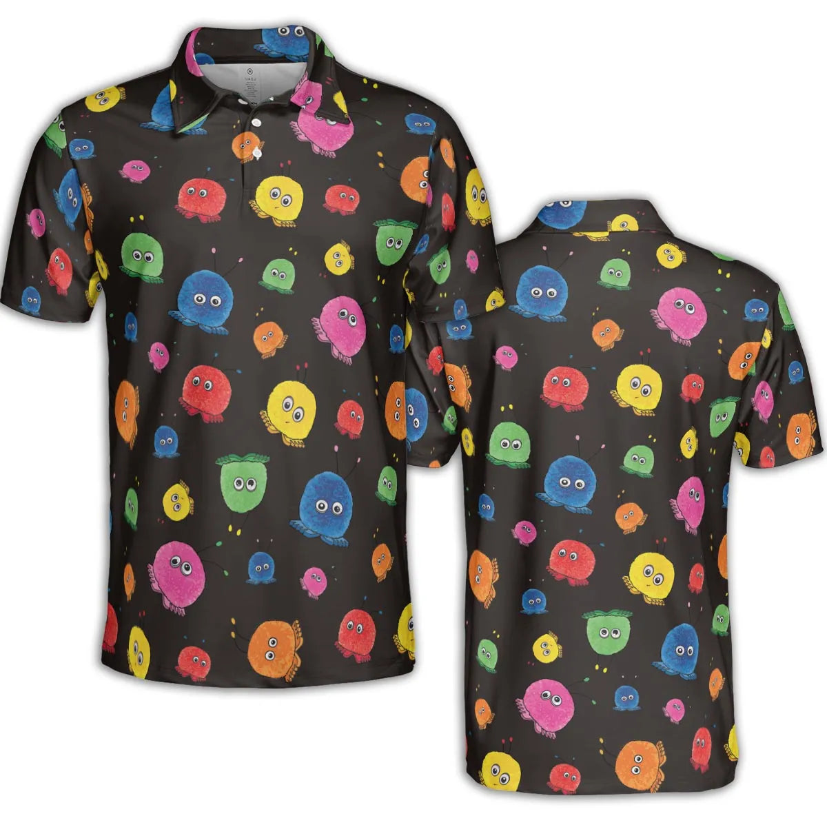 Vintage Fur Toys Weepuls AOP Men/Women Polo Shirt