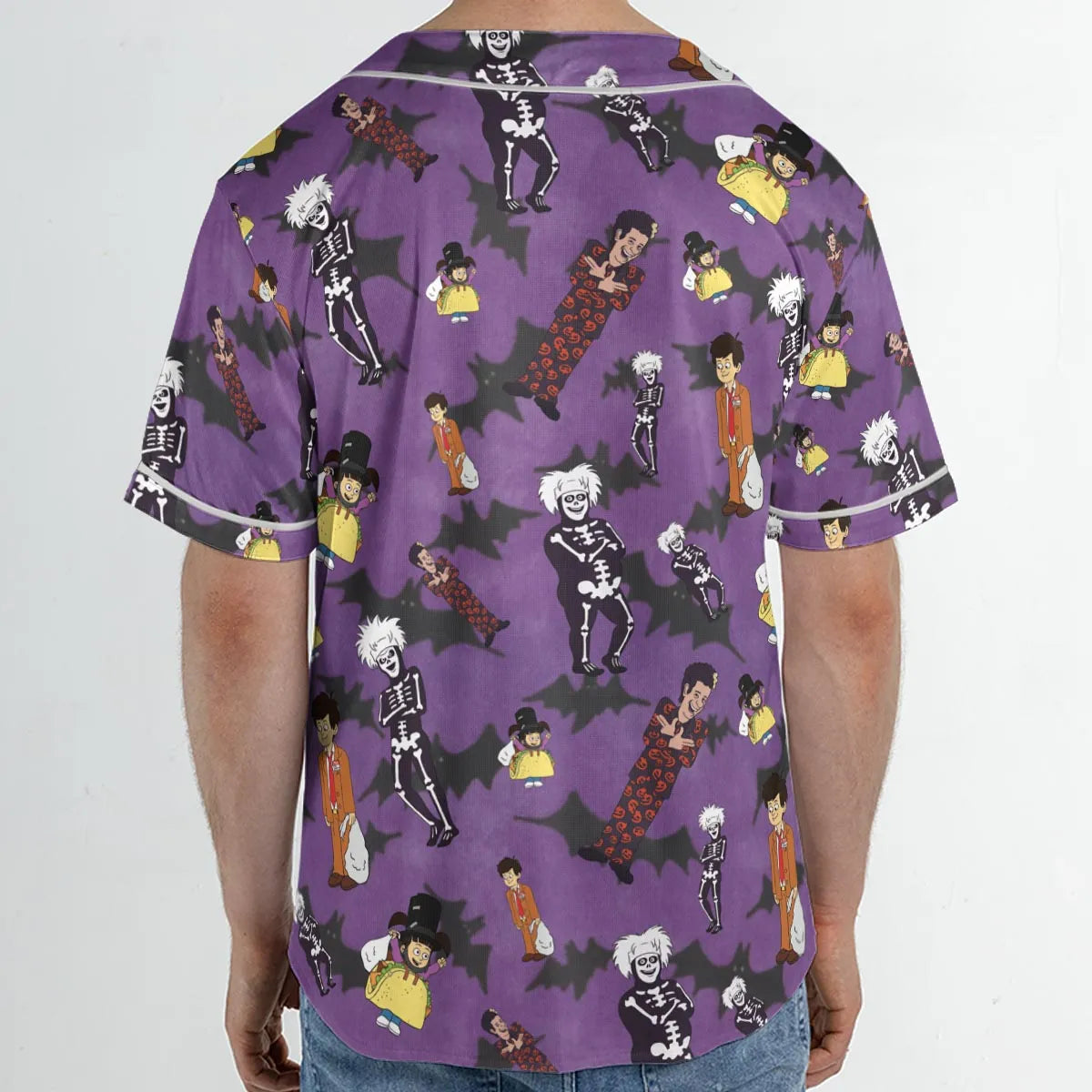 SNL David S. Pumpkins Animated Special Unisex Baseball Jersey