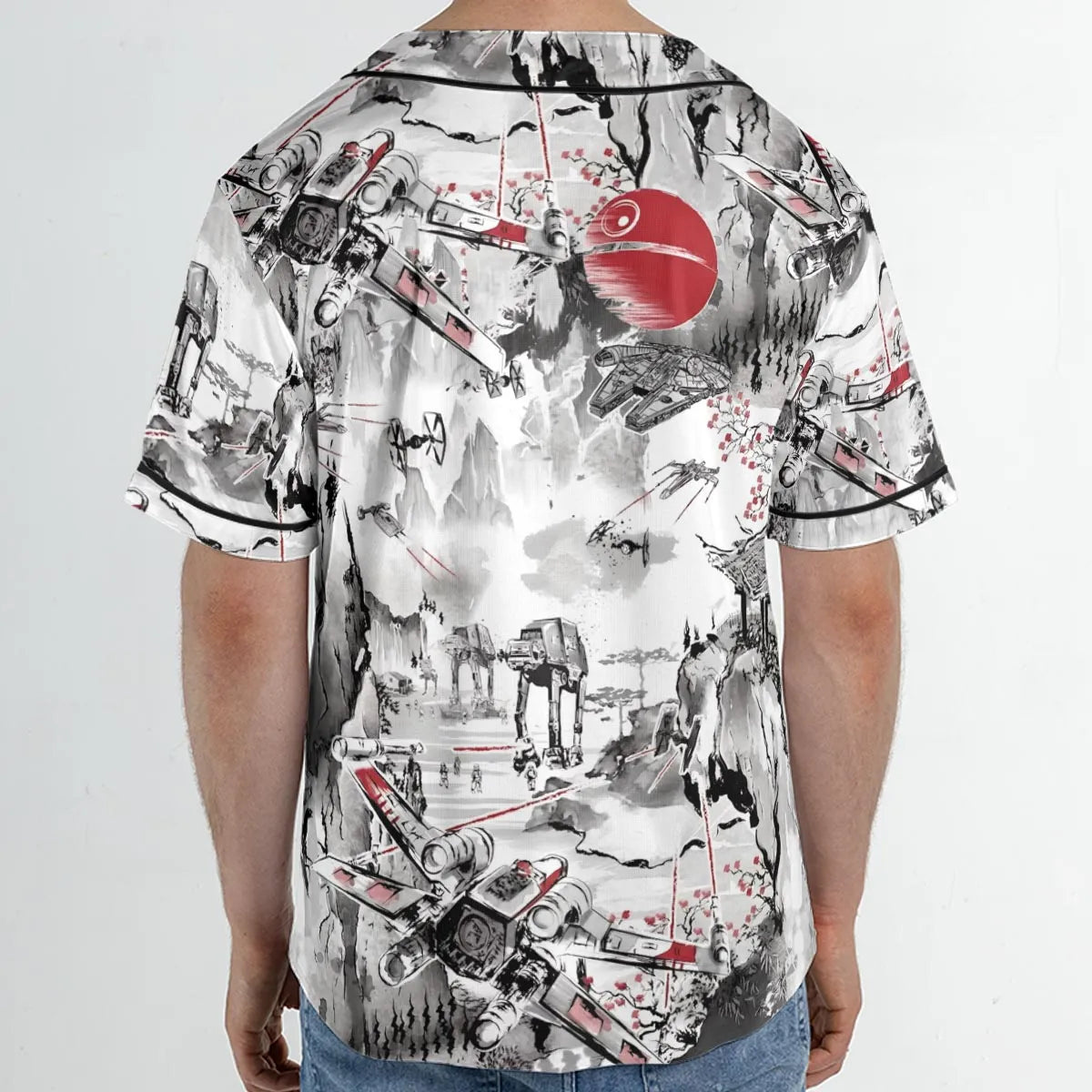 Last Battle of the Galactic Civil War Unisex Baseball Jersey