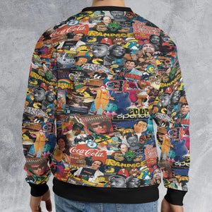 POP Culture All-over Print Sweatshirt