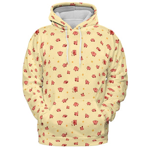 Nintendo Kirby Pattern All-over Print Hoodie