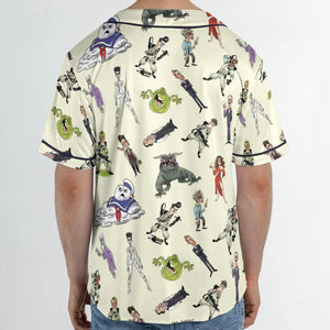 Real Ghostbusters Unisex Baseball Jersey