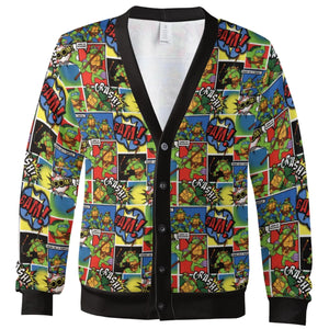 Teenage Mutant Ninja Turtles Comic Cardigan