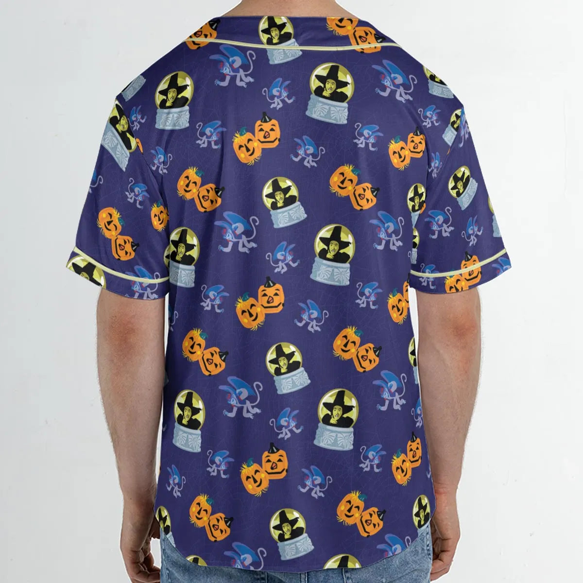 Wicked Witch Flying Monkey Unisex Baseball Jersey
