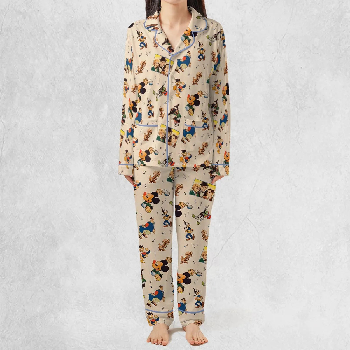 Fun And Fancy Free Characters Pajamas Set