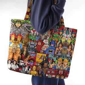 The Best Obscure 80s Toy Lines Large Tote Bag
