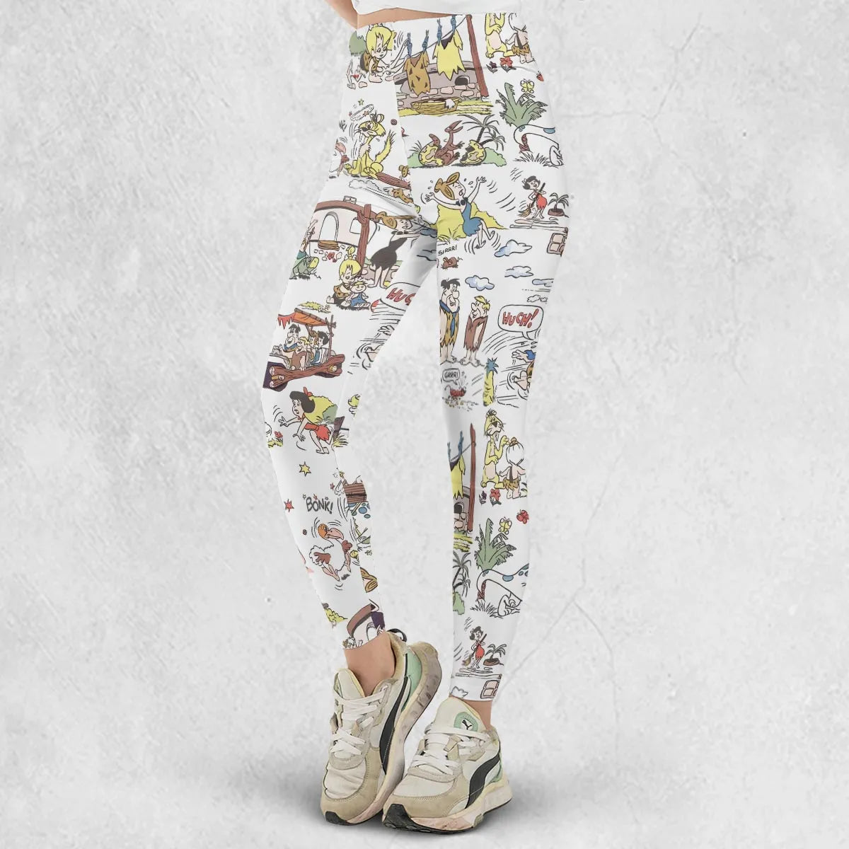 Stone Age Life The Flintstone Legging