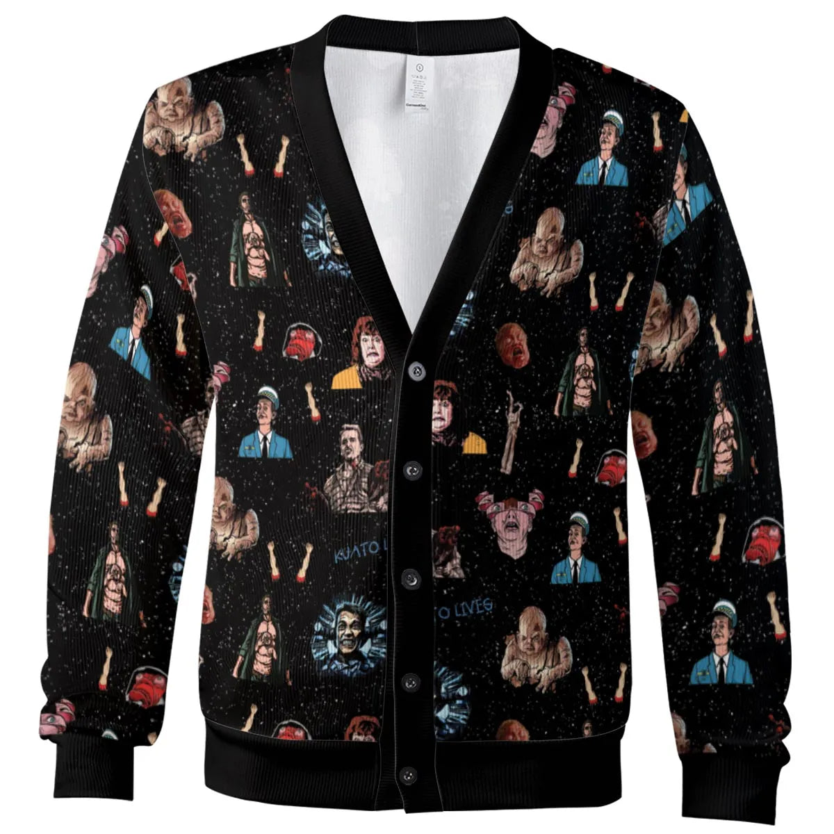 Total Recall Pattern Cardigan