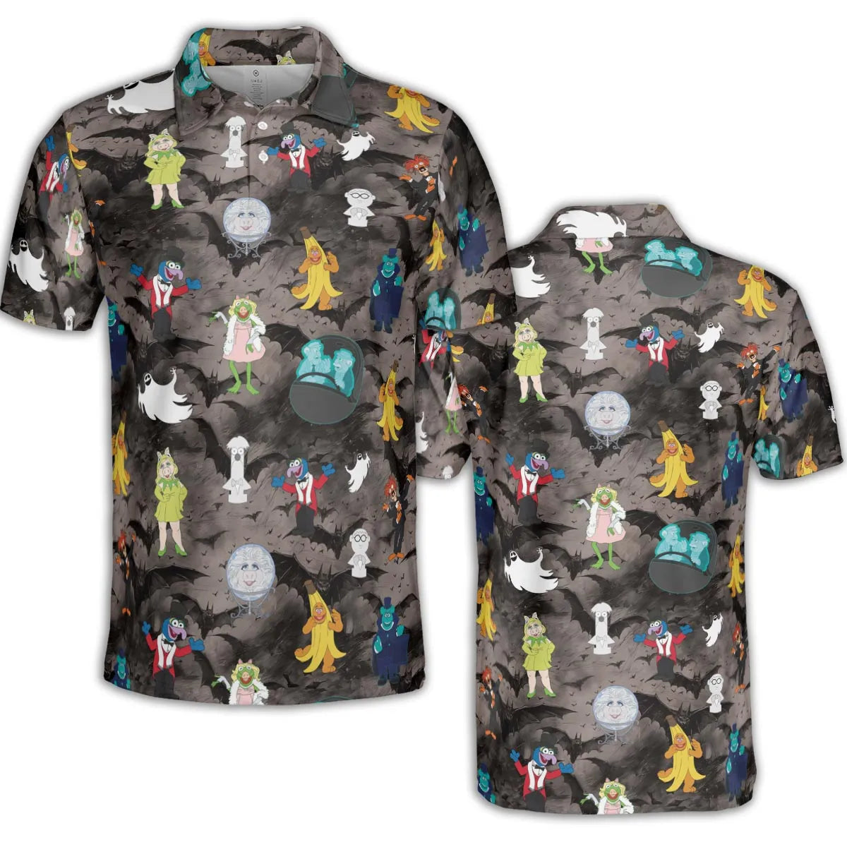 Muppet Haunted AOP Men/Women Polo Shirt