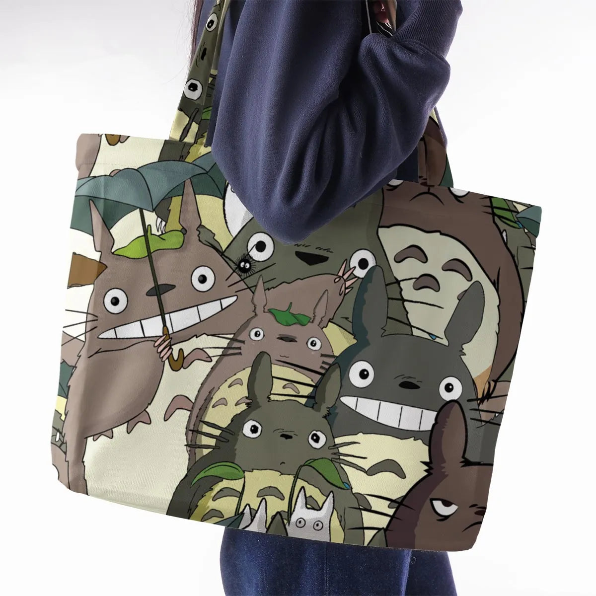 My Neighbor Totoro Large Tote Bag