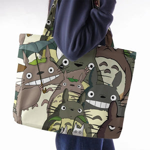 My Neighbor Totoro Large Tote Bag