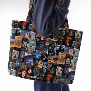 1980s Movie Large Tote Bag