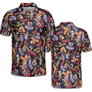 Classic Horror Films AOP Men/Women Polo Shirt