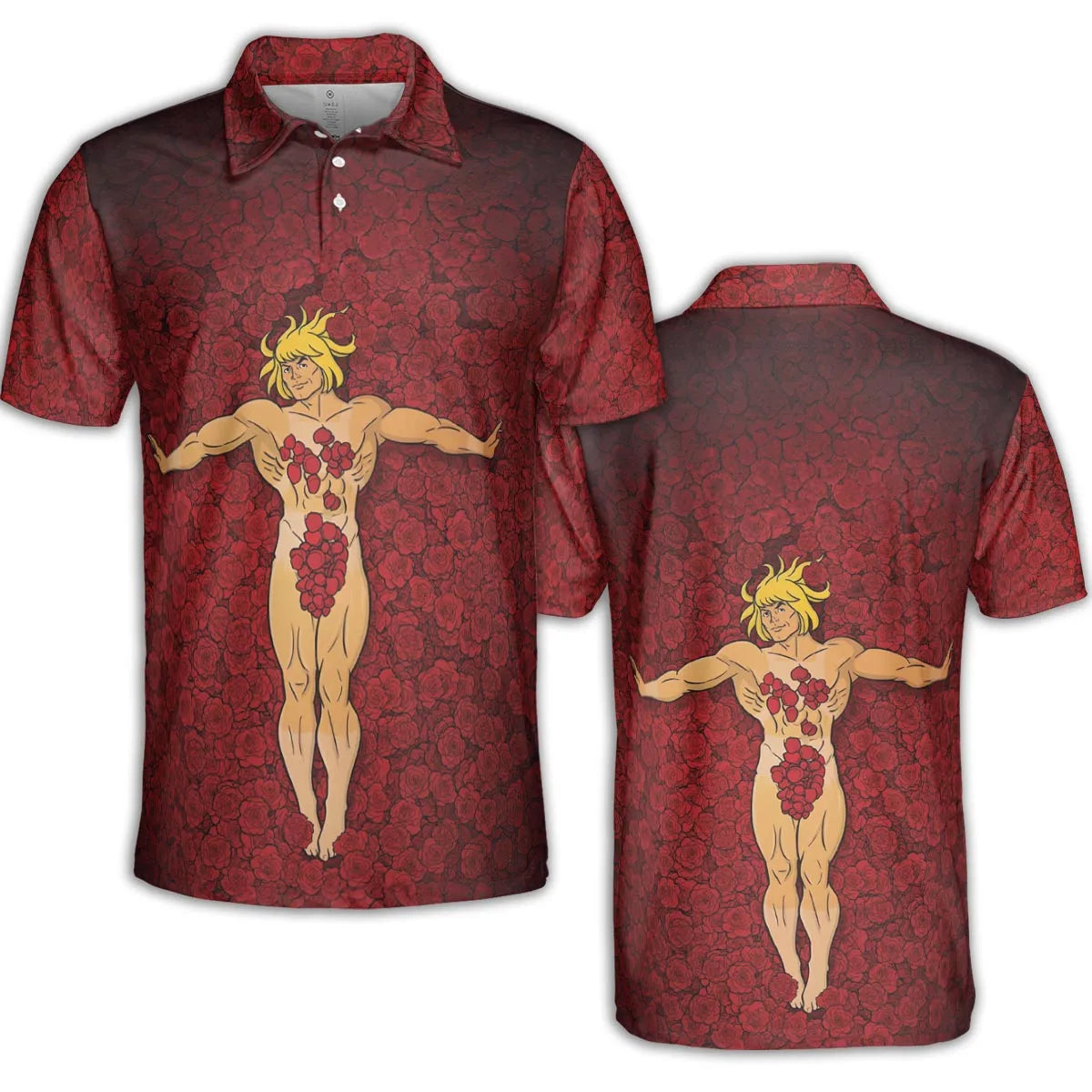 Eternia Beauty He-Man & Masters Of The Universe AOP Men/Women Polo Shirt