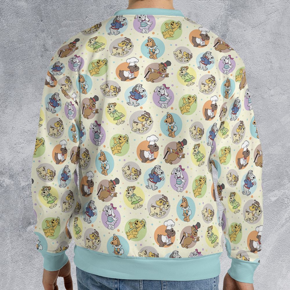 All-over Print Sweatshirt -  - 2