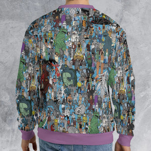 Where's Servo MST3K All-over Print Sweatshirt