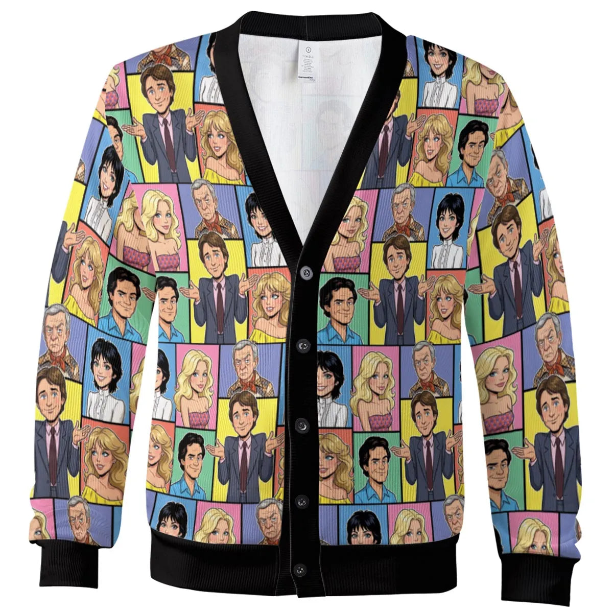 Sitcom Energy Three's Company Cardigan