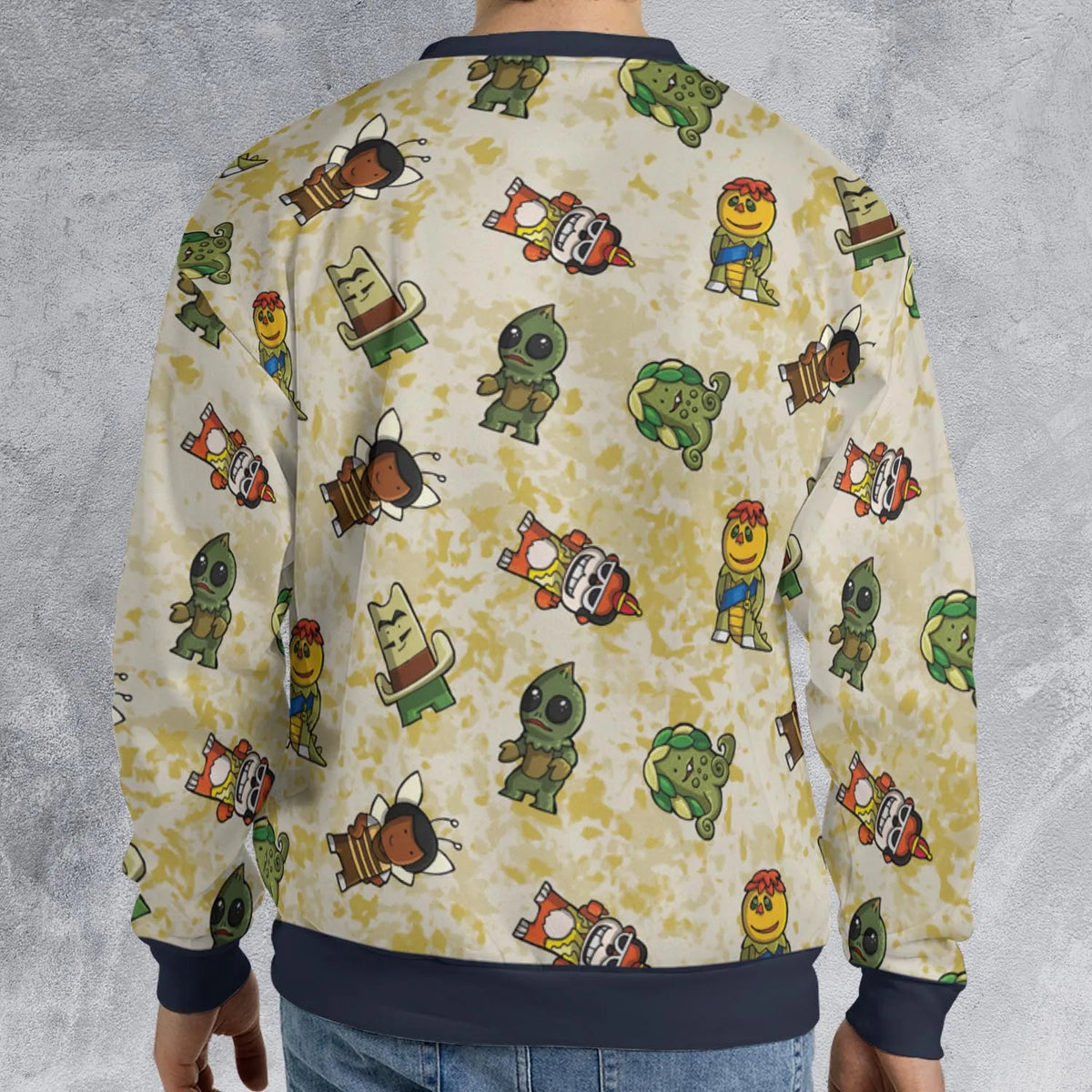 Sid and Marty Krofft Shows All-over Print Sweatshirt
