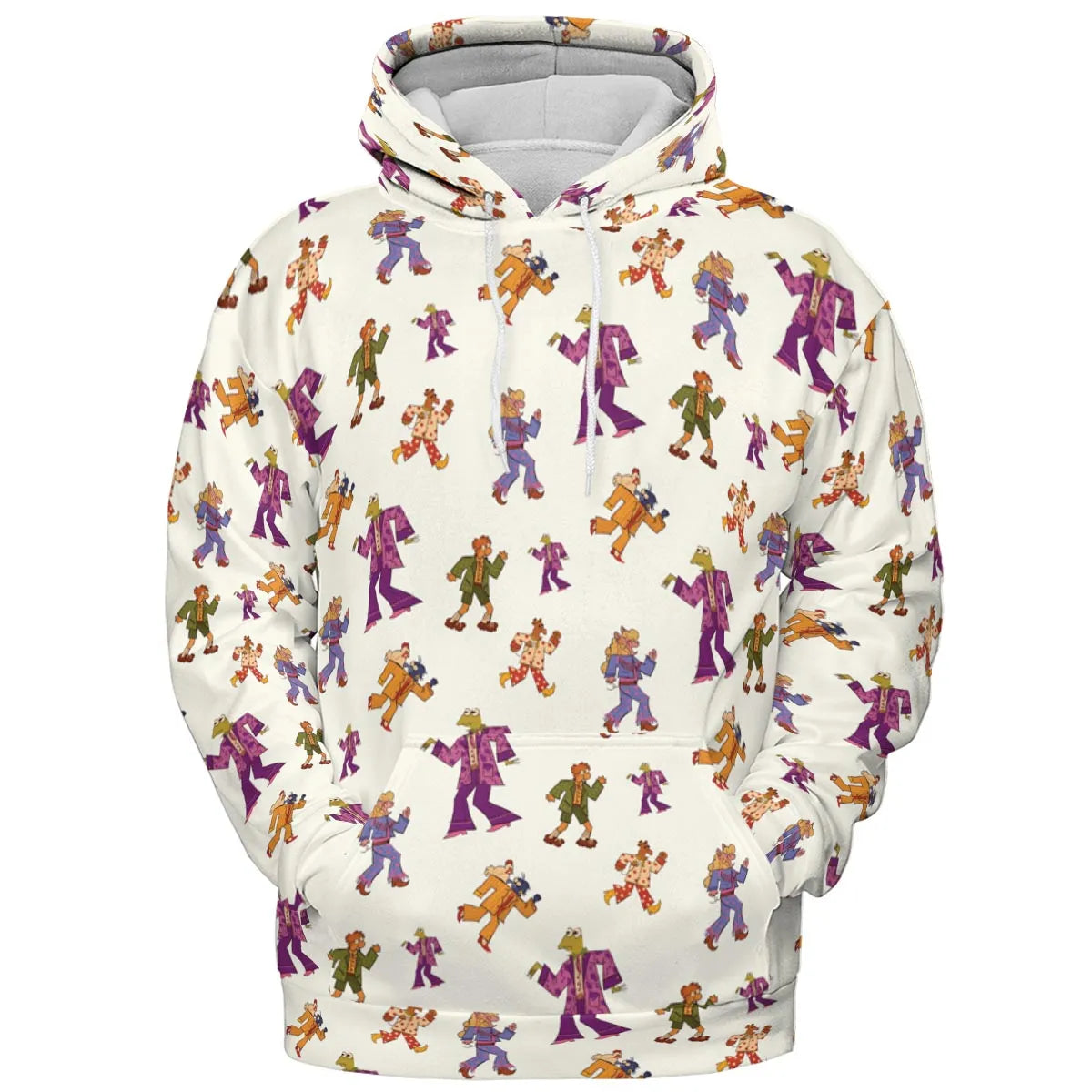 Talking Heads The Muppets All-over Print Hoodie