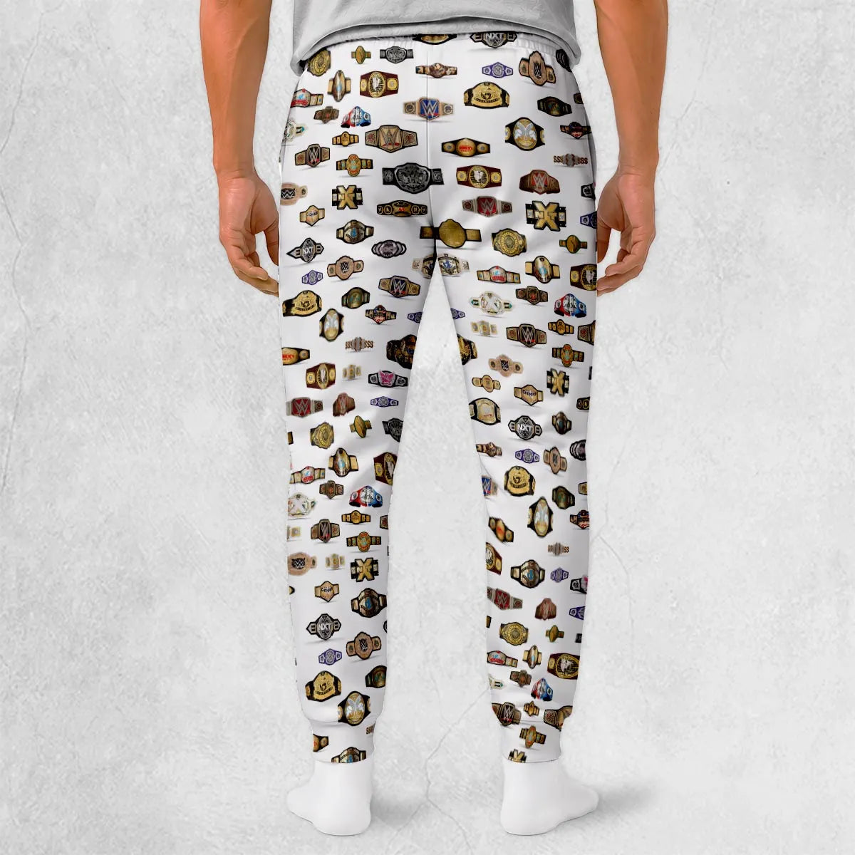 Wrestling Title Belts Sweatpants