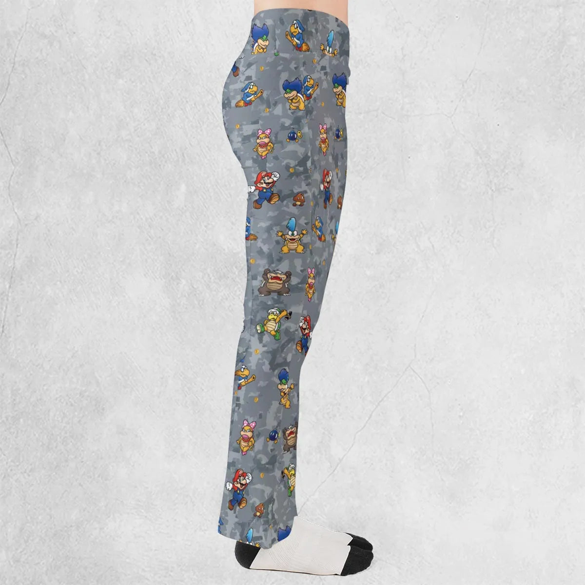 Super Mario Nintendo Video Game Flare Leggings