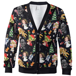 Christmas in Space Cardigan