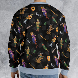Dungeons & Mysteries All-over Print Sweatshirt
