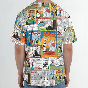Olive Oyl Popeye Comic Unisex Baseball Jersey