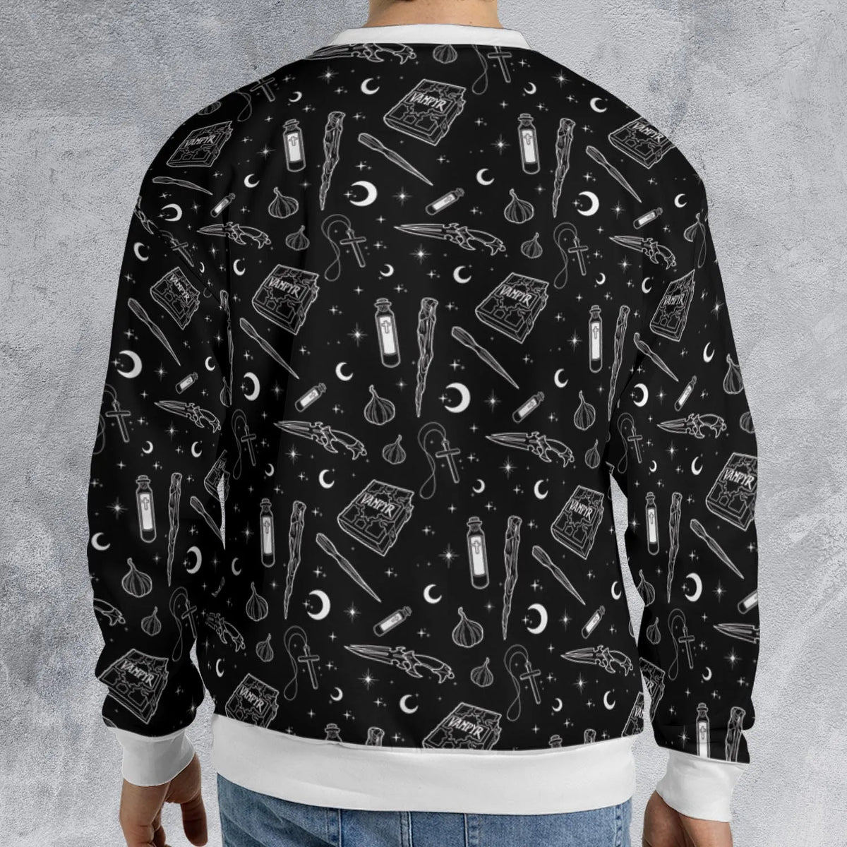Buffy The Vampire Slayer Items Pattern All-over Print Sweatshirt