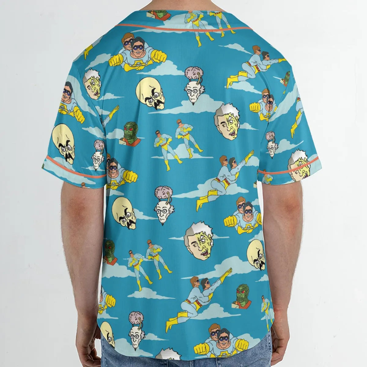 The Ambiguously Gay Duo Characters Patterns Unisex Baseball Jersey