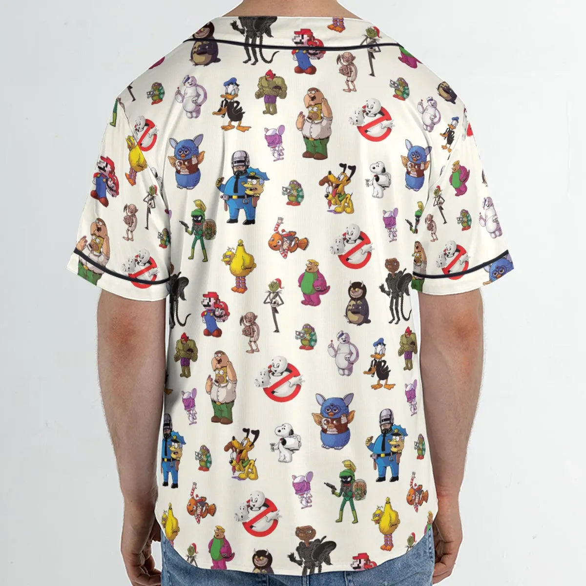 Behind The Face Unisex Baseball Jersey