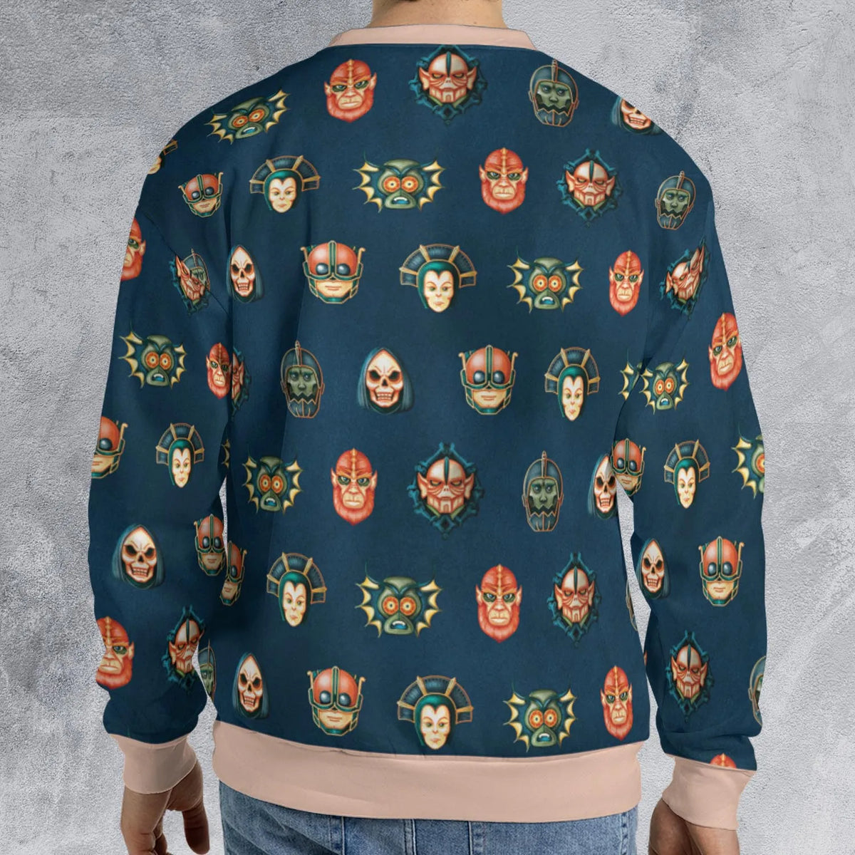 Villains He-man Masters Of The Universe All-over Print Sweatshirt