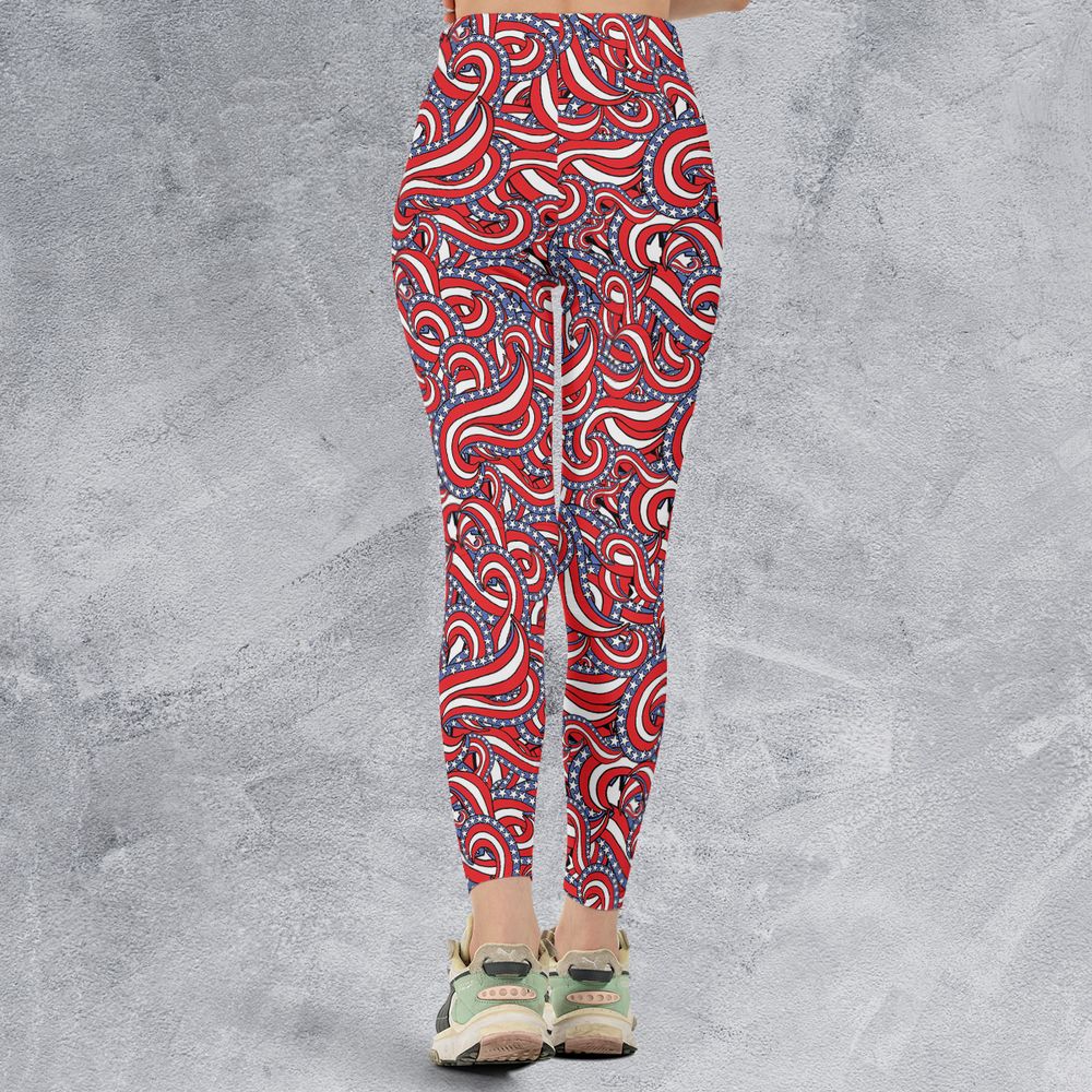 Patriotic American Flag Red White and Blue Stars -  - 2