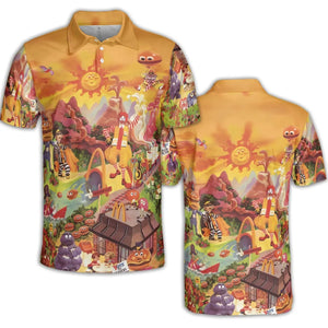 Wonder Foodland The Siege Of Mcdonaldland AOP Men/Women Polo Shirt