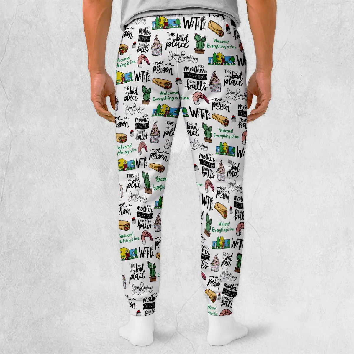 Forking Awesome The Good Place Sweatpants