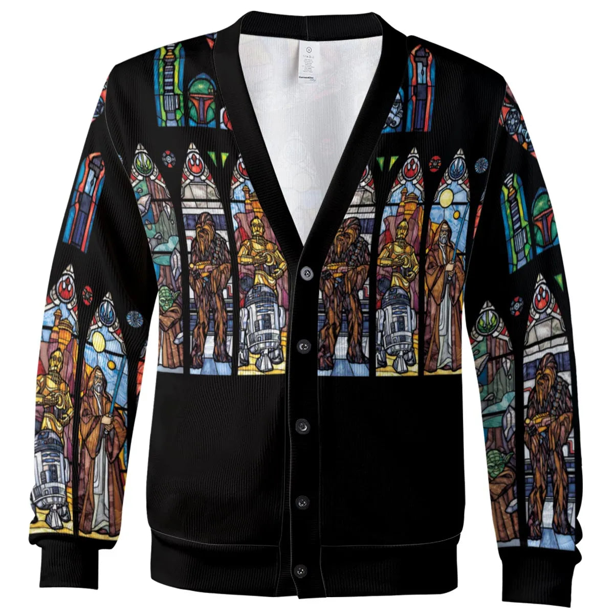 Star Stained Glass Cardigan